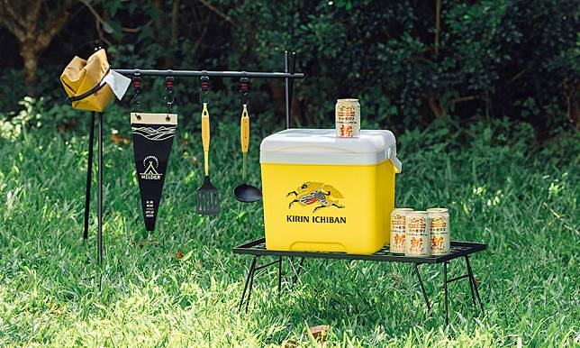 最先推出「集點兌換露營好禮」的「KIRIN新一番搾」，活動已於8月底結束。（圖片提供/KIRIN一番搾）
