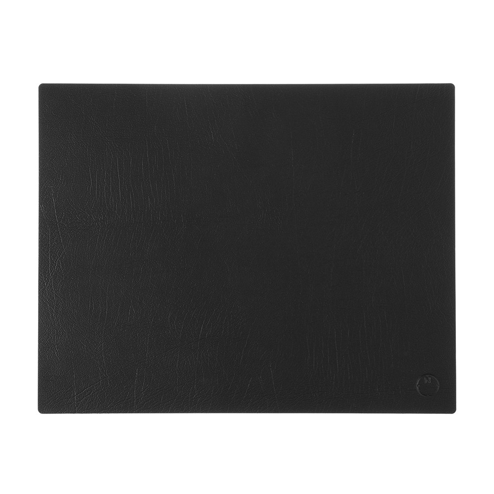 【商品特色】丹麥品牌80%回收皮革及20%天然橡膠防水耐熱增添用餐氣氛方便清潔==================NOORT丹麥皮革方餐墊42x33cm 碳黑014254475============