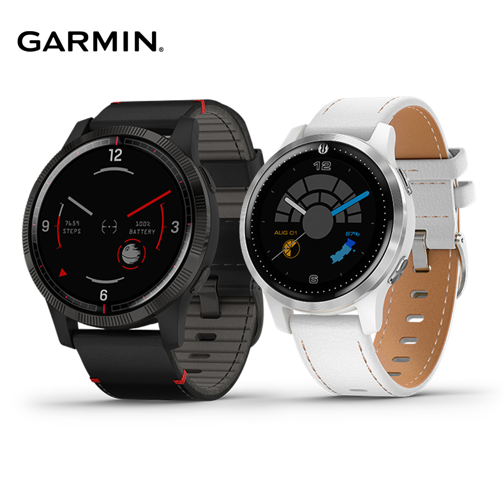 ▲嚴選優異材質，搭配最全面的智慧功能與個性人物的主題App體驗，為你支持的派系角色助陣。▲以絕地白為主要元素，加上源於安納金天行者的光劍銀錶圈，完美打造絕地武士─芮的光明形象。▲主題元素涵蓋絕地武士─