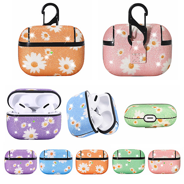 ● 閃粉愛心 保護套 藍牙耳機盒 ● 一二代通用 全包無線耳機殼