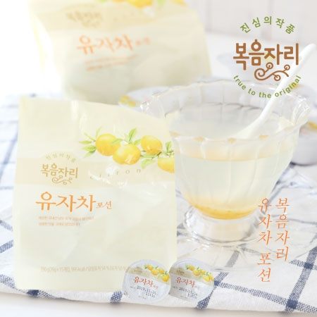 韓國 花果園 蜂蜜柚子茶 (15入) 390g 柚子球 蜂蜜柚子 沖泡 即沖 沖泡飲品 韓國柚子茶
