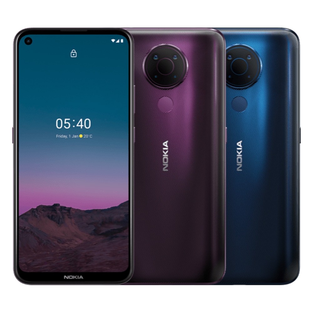 NOKIA 5.4 6.39吋大螢幕四鏡頭4800萬智慧型手機(6G/64G)型式認證碼CCAM214G0010T0本產品享有聯強保固到2022年03月包裝盒內容物:Nokia5.4裝置/充電器/Ty