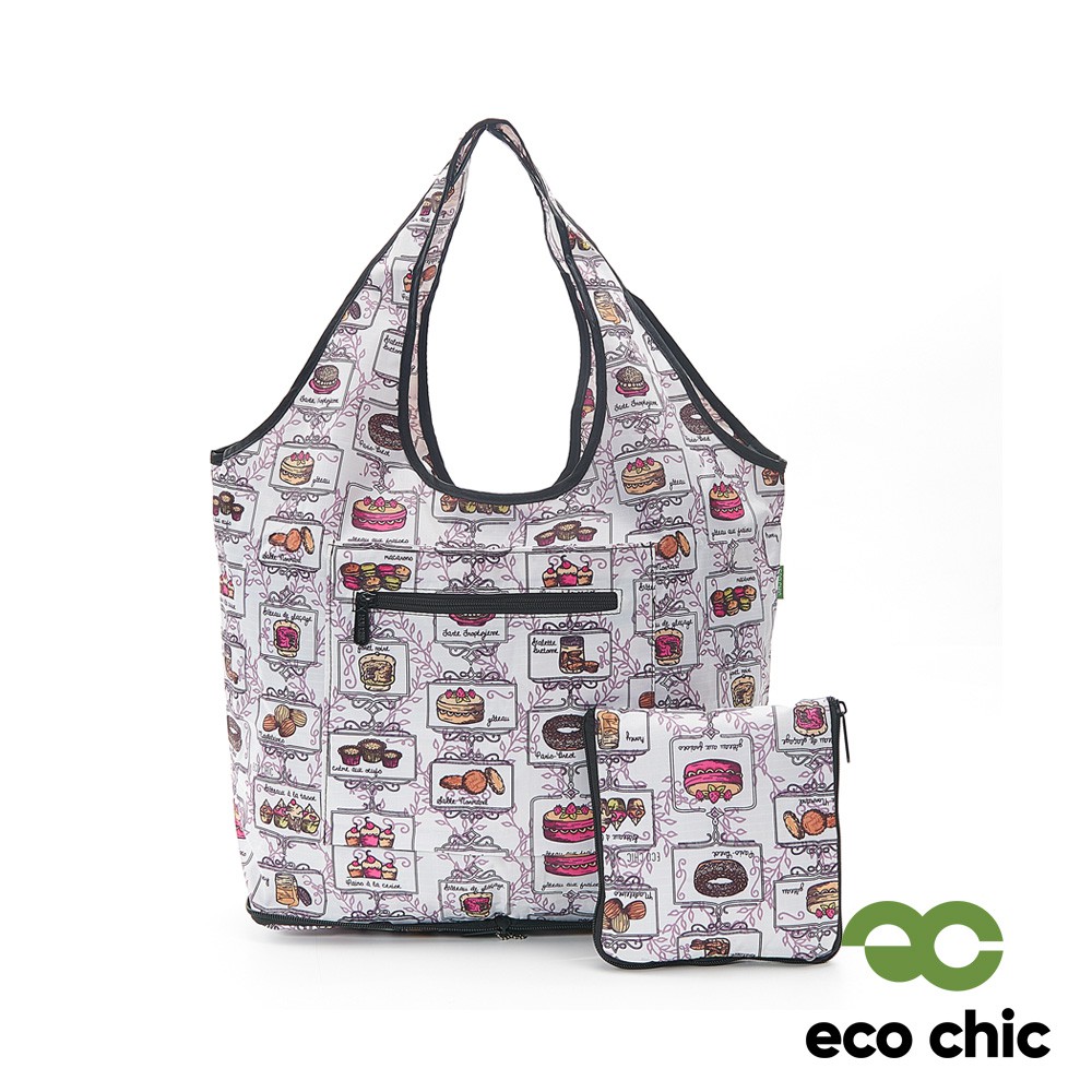 ECO CHIC品牌始源於2009年英國知名的肯頓市集(Camden Market)，目前已是英國時尚環保袋最具專業的品牌。其創立的宗旨就是拋開既有文化，注入創新及別樹一幟的流行風格，希望商品能讓每個