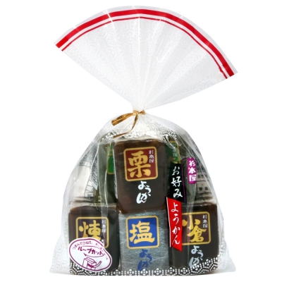 日本原裝進口 道地日式傳統甜品 煉/鹽/紅豆/抹茶/栗 5種口味 口感綿密細緻，甜而不膩 搭配茶品食用，風味更佳