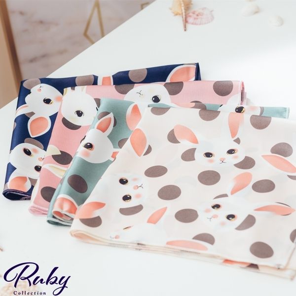 絲巾 可愛兔子絲巾領巾-Ruby s 露比午茶
