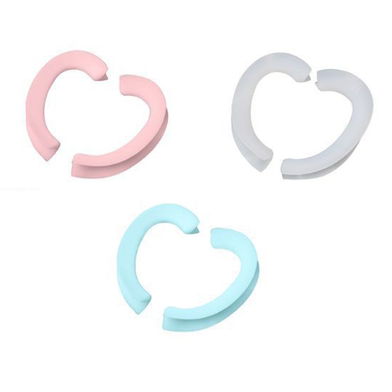 1.攜帶方便衛生，材質環保安全無毒 2.可重複水洗使用.可用酒精消毒.防疫時期好幫手3.透明低調，造型簡約，配戴不明顯 4.有效降低與耳朵接觸的壓迫性疼痛與不舒服感 品名: 口罩繩護套 材質: 軟矽膠