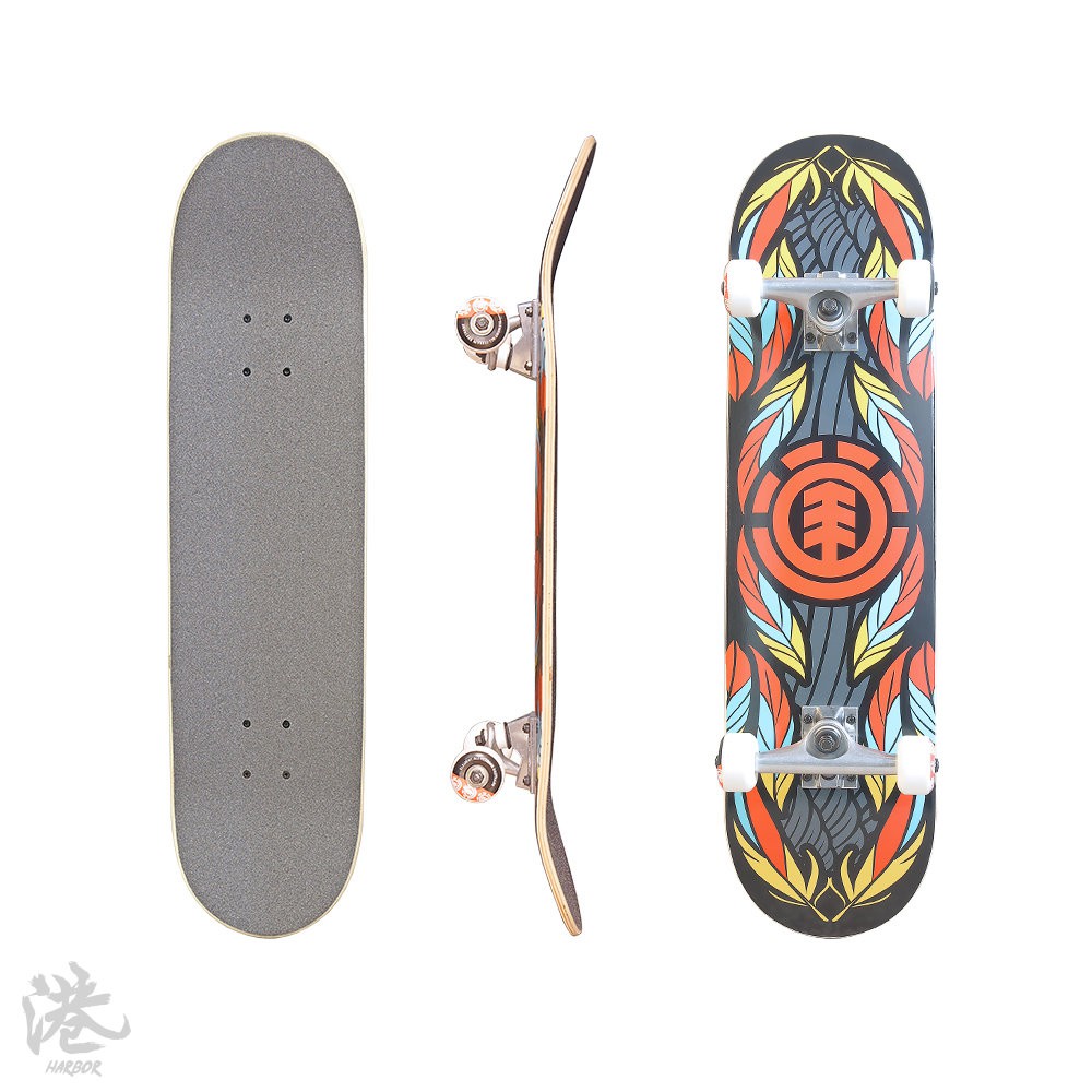 ‼進口商品不一定有現貨唷，請先私訊或來電詢問謝謝‼【商品介紹】1992年創立的滑板匹牌Element創始人Johnny Schillereff只有一個簡單的目標就是以最誠信和最道德的方法將滑板做到最好