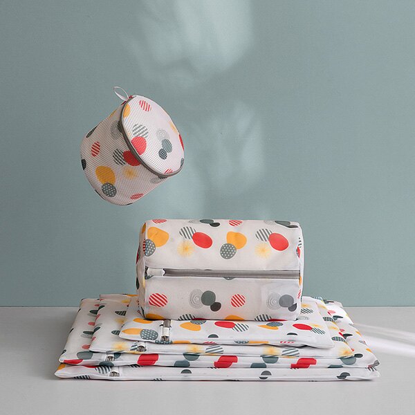 加厚保護 洗衣袋 六件組 洗衣網 網袋 網兜 內衣 蕾絲 內褲 保護 防變形 貼身用品 衣服 『無名』 P08102