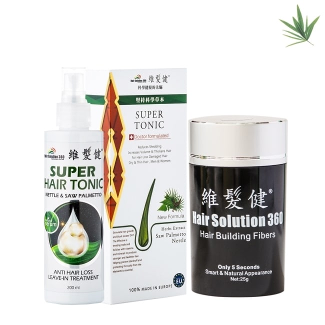 2、使用寬尺梳將灑上纖維的髮絲梳均勻，這動作可以讓頭髮與纖維效果更為自然 3、依造個人習慣噴上定型噴霧，可增造型感亦可以加強纖維固定。 ◆增髮纖維清潔方式： 洗髮時，使用一般洗髮精方可將纖維清洗乾淨。