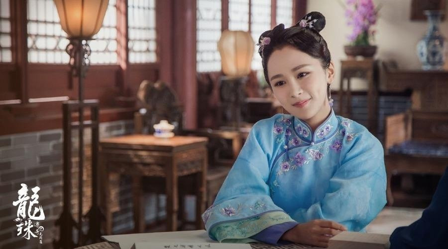 頂流小花的清宮劇造型2：楊紫 飾演《龍珠傳奇之無間道》李易歡