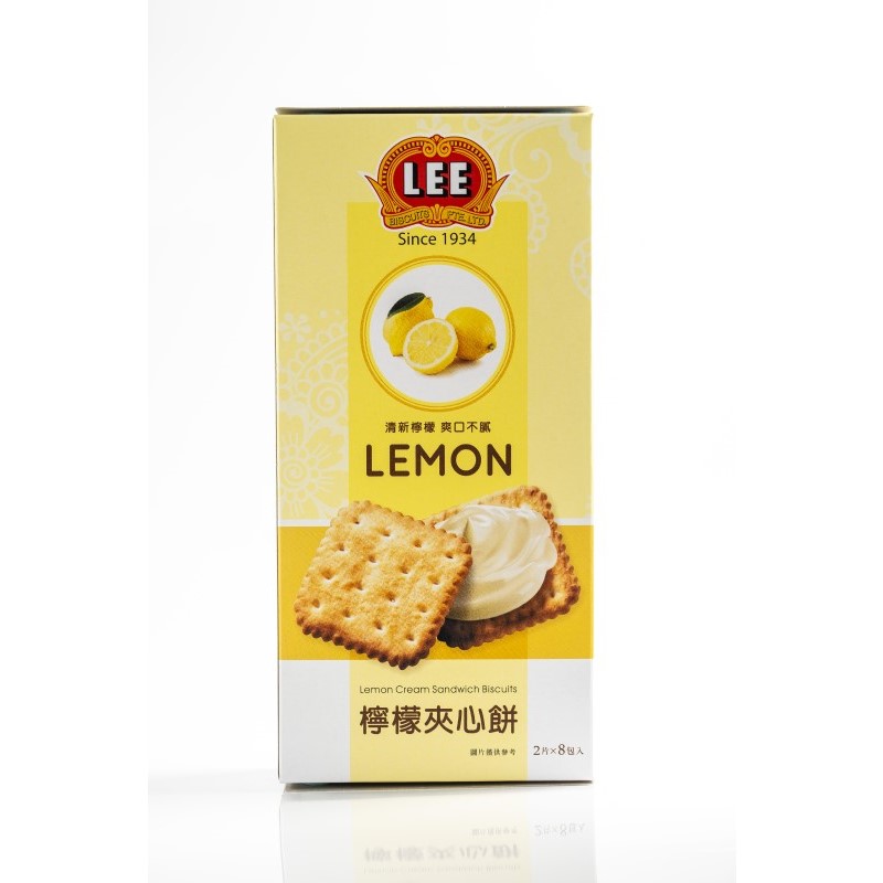 馬來西亞LEE來心餅檸檬*5盒+花生*5盒