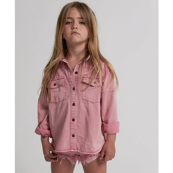 ONETEASPOON KIDS VINTAGE DENIM SHIRT 牛仔襯衫