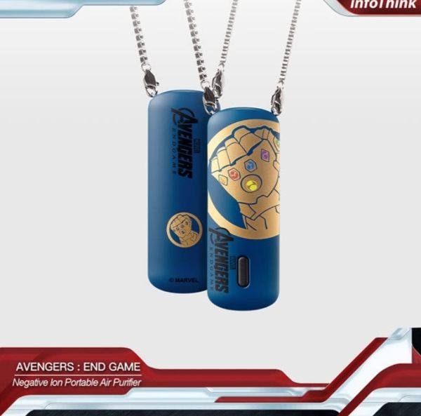 InfoThink 薩諾斯 隨身項鍊負離子空氣清淨機 去除PM2.5