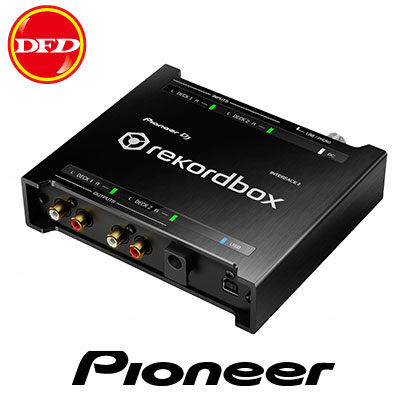 PIONEER 先鋒 INTERFACE2 Rekordbox 介面 唱盤系統 高品質D/A轉換器支持高達 96kHz 採樣率的音頻文件 公司貨