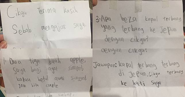 Jadi Guru Muda 5 Bulan Wanita Ini Dapat 15 Surat Cinta Dari