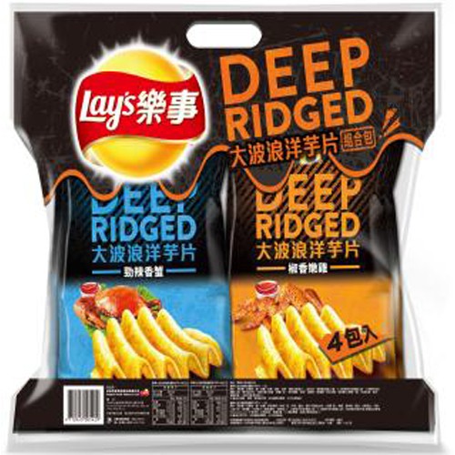 樂事大波浪組合包160g【愛買】