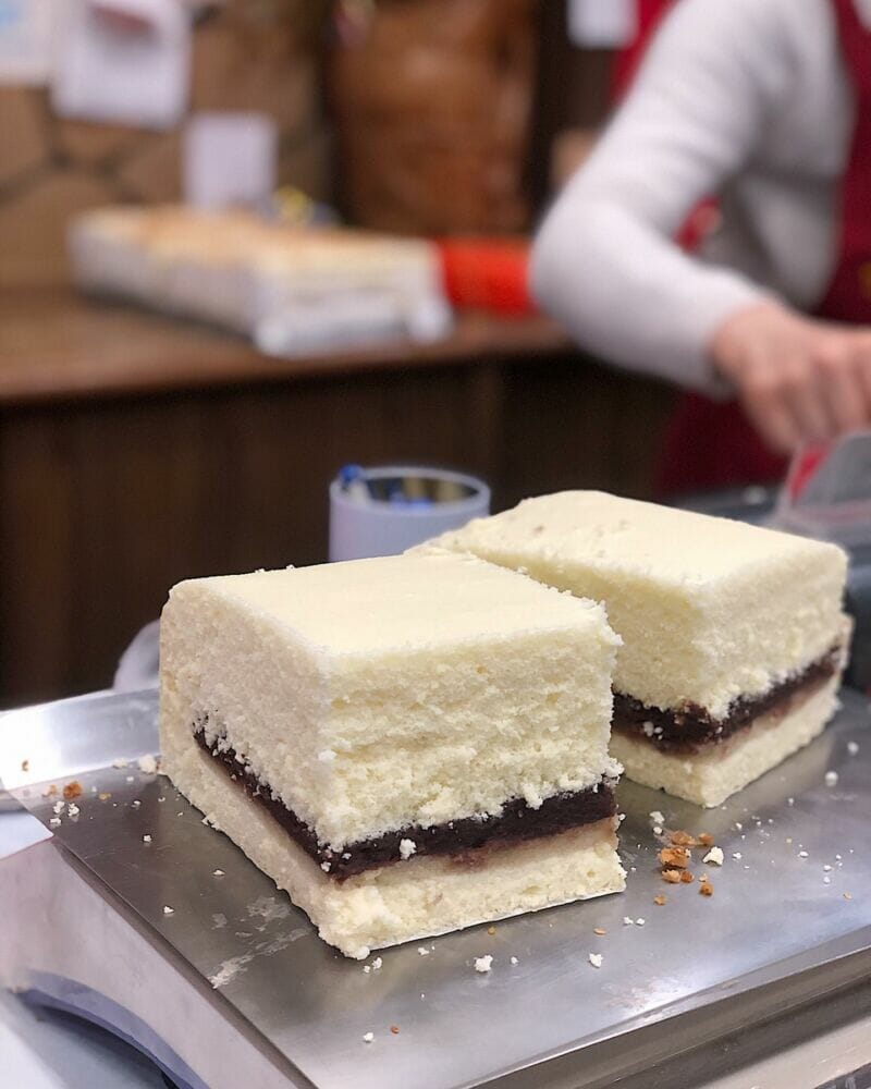 新竹城隍廟美食淵明餅舖水蒸蛋糕