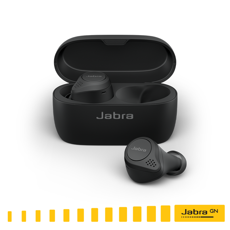 jabraelite75t jabra 推出了第四代真無線耳機讓您隨時隨地享受優質的通話和音樂體驗為您提供高清音質舒適貼合的佩戴感完全無線設計實現真正的自如通話與音樂播放 經過多次試驗確保耳機佩戴舒適