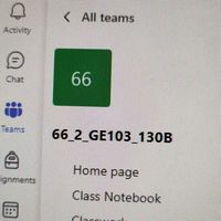 GE103 section 130B