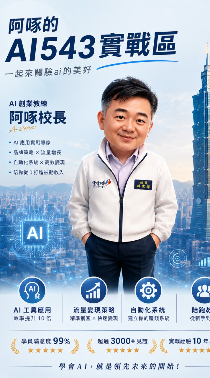 阿啄的AI543實戰區