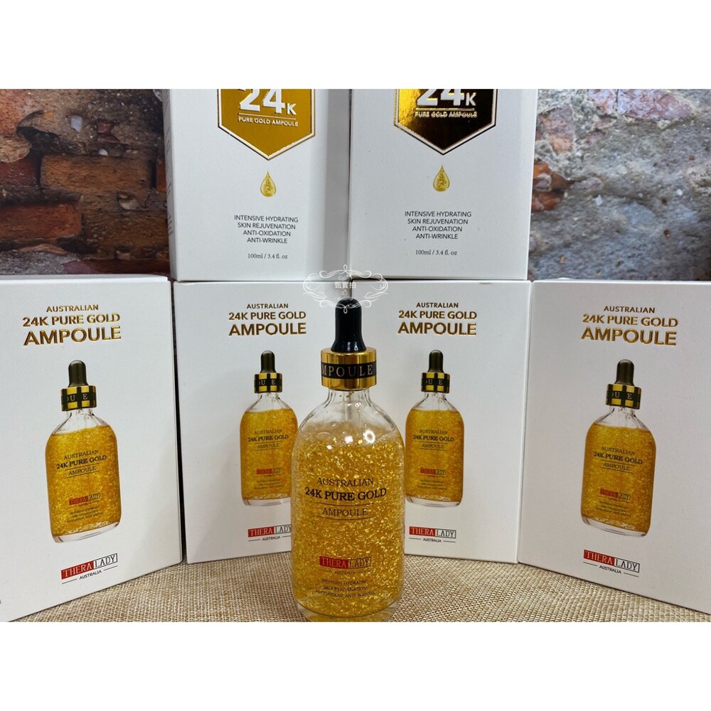 CP值高的大金瓶來惹! 一秒重新啟動, 八秒極速滲透！ ️ 內含24K奈米級微例子金箔, 護膚屆黃金革命, 配以高純度玻尿酸、五種胜肽、金縷梅、小黃瓜提取物等護膚成份。
