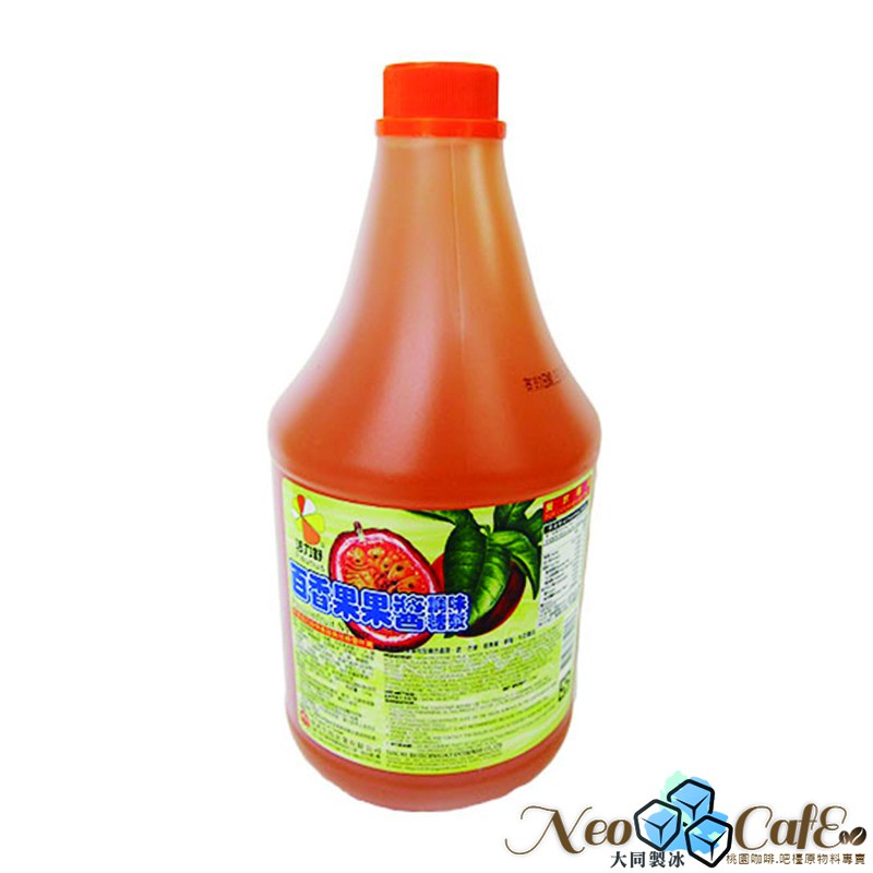 【湯武生技】百香果糖漿規格 : 2.5Kg保存期限 : 12個月有效期限 : 同包裝上此日期前最佳所示(日/月/西元年) 原產地 : 台灣成分 : 高果糖糖將、水、砂糖、百香果濃縮汁、DL-蘋果酸、香