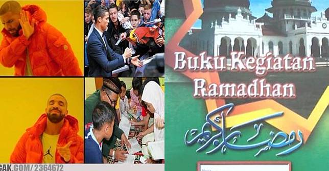 10 Meme lucu buku Ramadan ini bikin ketawa cekikikan