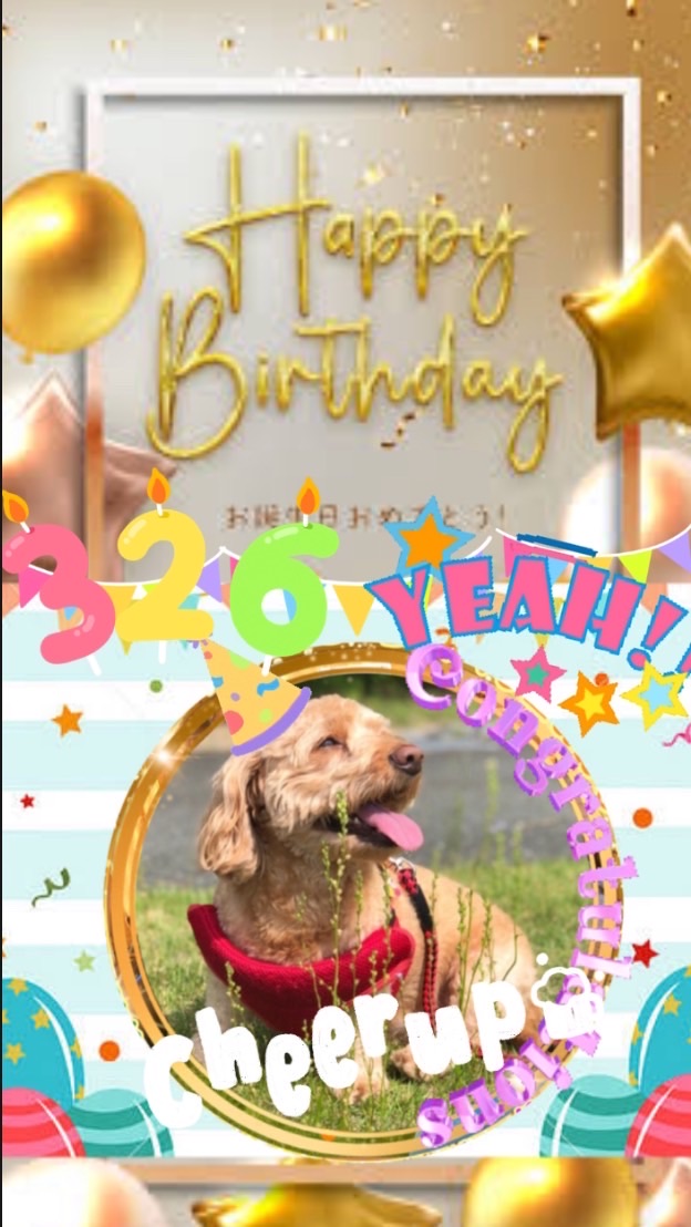 2024.3.26🌋やまちゃん✨ポケカラ3回目のお誕生日🎂おめでとう✨