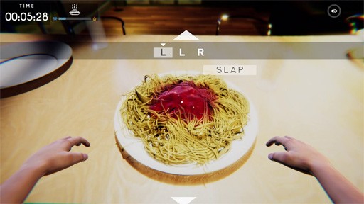 スパゲッティをひたすら叩き続けるホラーゲーム Spaghet のスパゲッティを プロが本気で再現