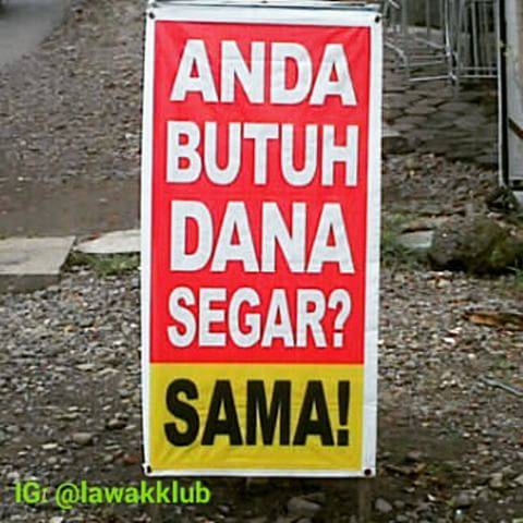 11 Spanduk Lucu yang Bikin Kita Pengen Baca Berulang-ulang!