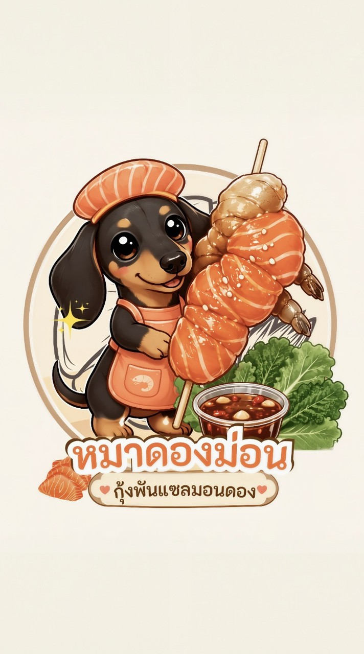 🐶 หมาดองม่อน | กุ้งแซลมอนดอง 🦐🧄