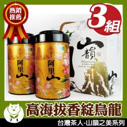 ◎網友的口碑相傳 最多人回購！|◎茶色金黃明澈，清香撲鼻！|◎香甜生津、落喉韻味強！商品名稱:【台灣茶人】高海拔香綻烏龍超值茶葉禮盒(山韻之美系列)3組-網品牌:台灣茶人主要茶種:烏龍茶產地:台灣內容