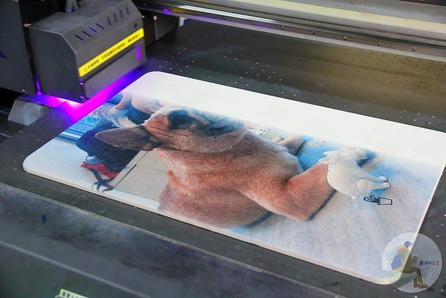 珪藻土踏墊轉印過程-UV直噴機推薦