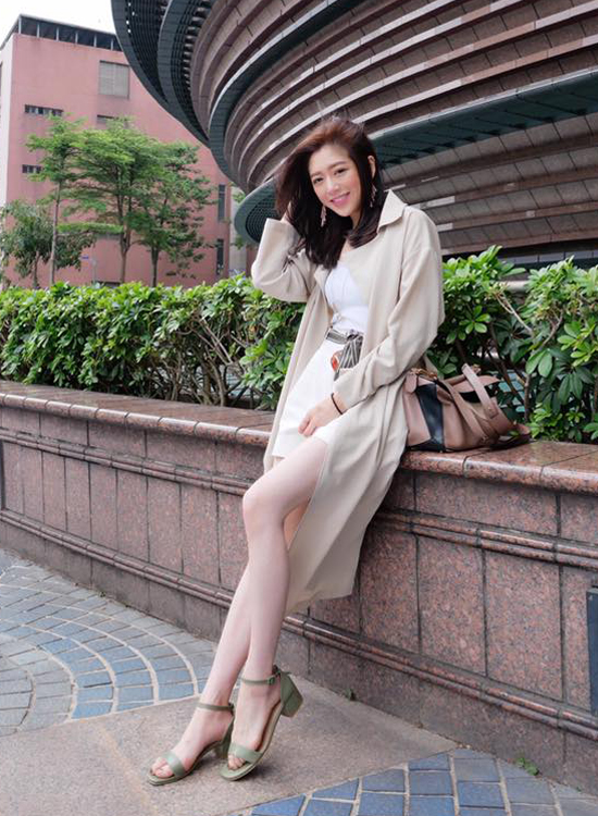 酪梨綠涼鞋 綠色涼鞋穿搭 逸歡穿搭