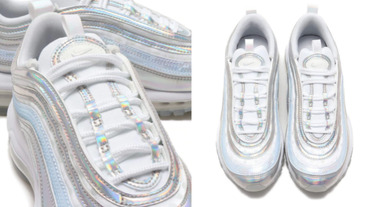 少女的玻璃球鞋？！Nike 推出全新 Air Max 97 「夢幻銀彈」真的美到哭～女網友：沒有王子也 OK️