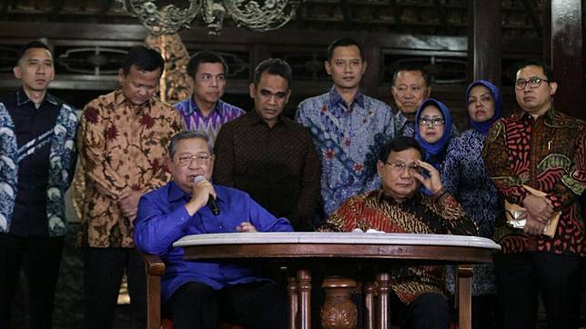 4 Kesepakatan 'Diplomasi Nasi Goreng' SBY-Prabowo