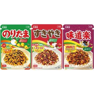 丸美屋 のりたま大袋/すきやき大袋/味道楽大袋