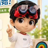 腦袋靈光眼睛發光
