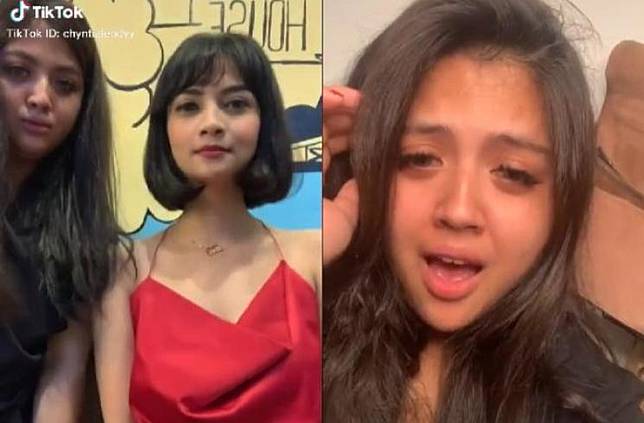 Tya sepupu Vanessa Angel. (TikTok/chyntialendyy)