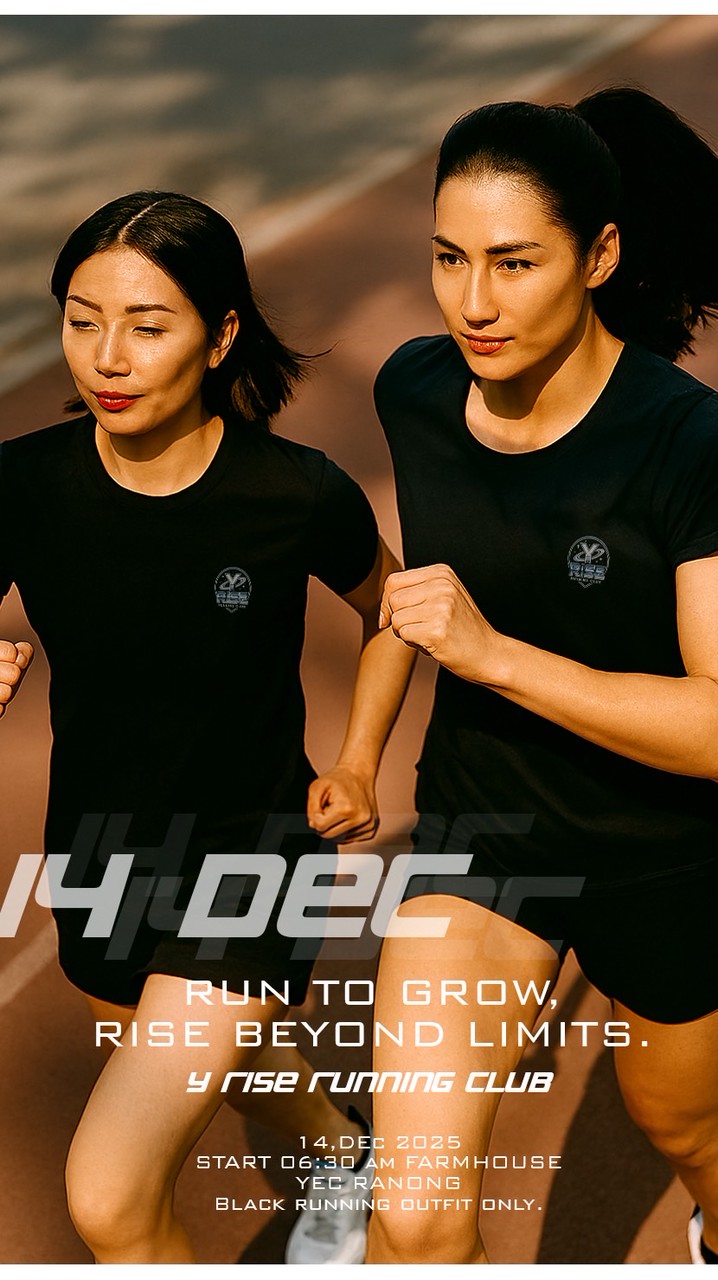 Y Rise Running Club วายร้ายรันนิ่งคลับ