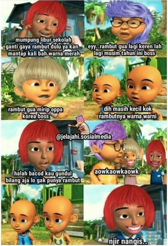 64+ Hantu Upin Ipin Lucu Terbaik