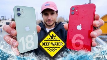 iPhone 12、iPhone 11 防水測試，比官方標示的深度多一倍也沒事，兩台都存活下來