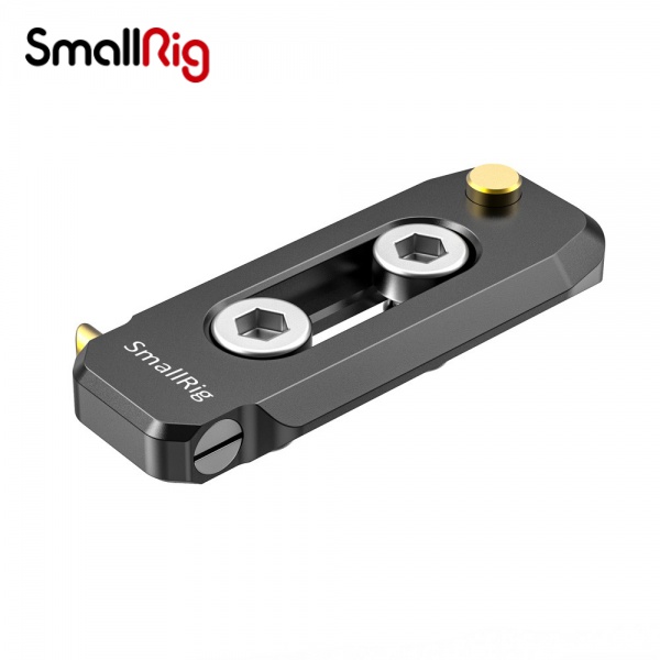 SmallRig 斯莫格 輕便滑條 50mm長 手柄滑軌 攝像機單反相機兔籠配件 2468賣點：1.滑條標準規格，配合滑槽夾實現快裝2.輕薄設計，僅6mm厚3.兩端帶防脫，防止配件意外滑落4.1/4防