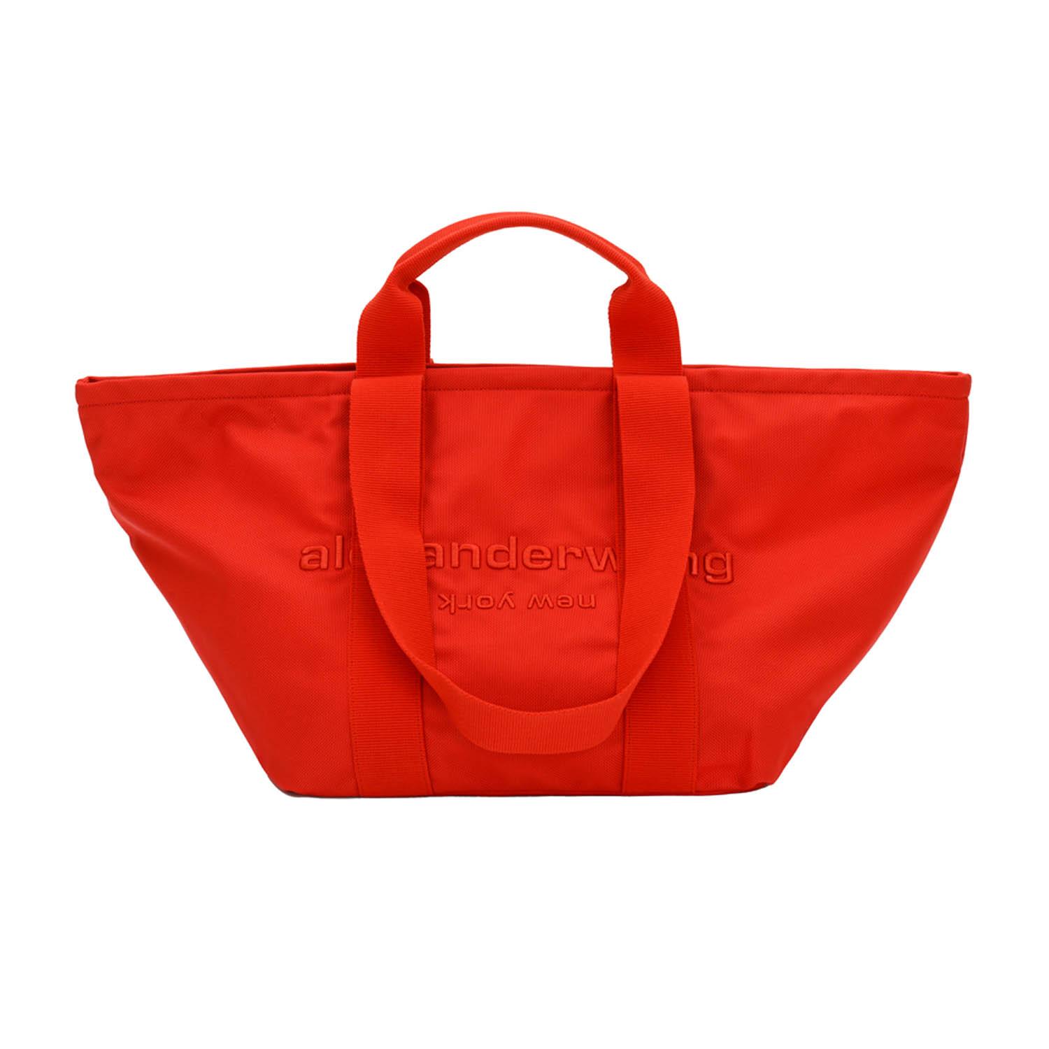 alexanderwang 紅色刺繡包