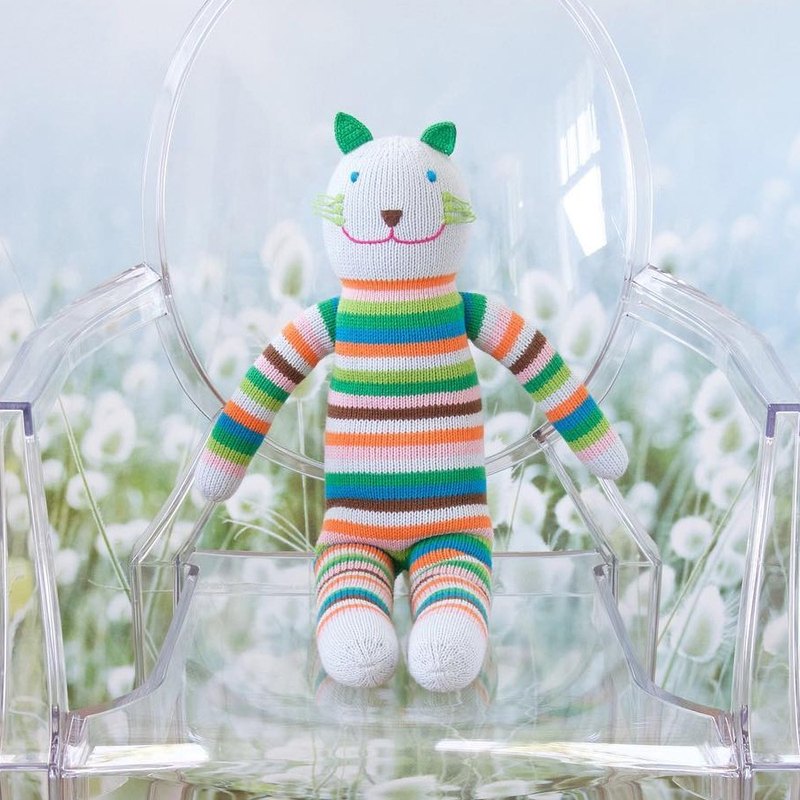 美國 Blabla Kids | 純棉針織娃娃，款式設計可愛，使用的原料是來自祕魯的天然棉料，親膚柔軟的觸感能帶給寶寶最貼心的保護。