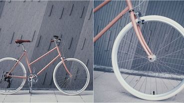 甜而不膩的時髦腳踏車！日本超人氣tokyobike腳踏車推「粉紅奶油」限定色，騎這台一定招桃花～
