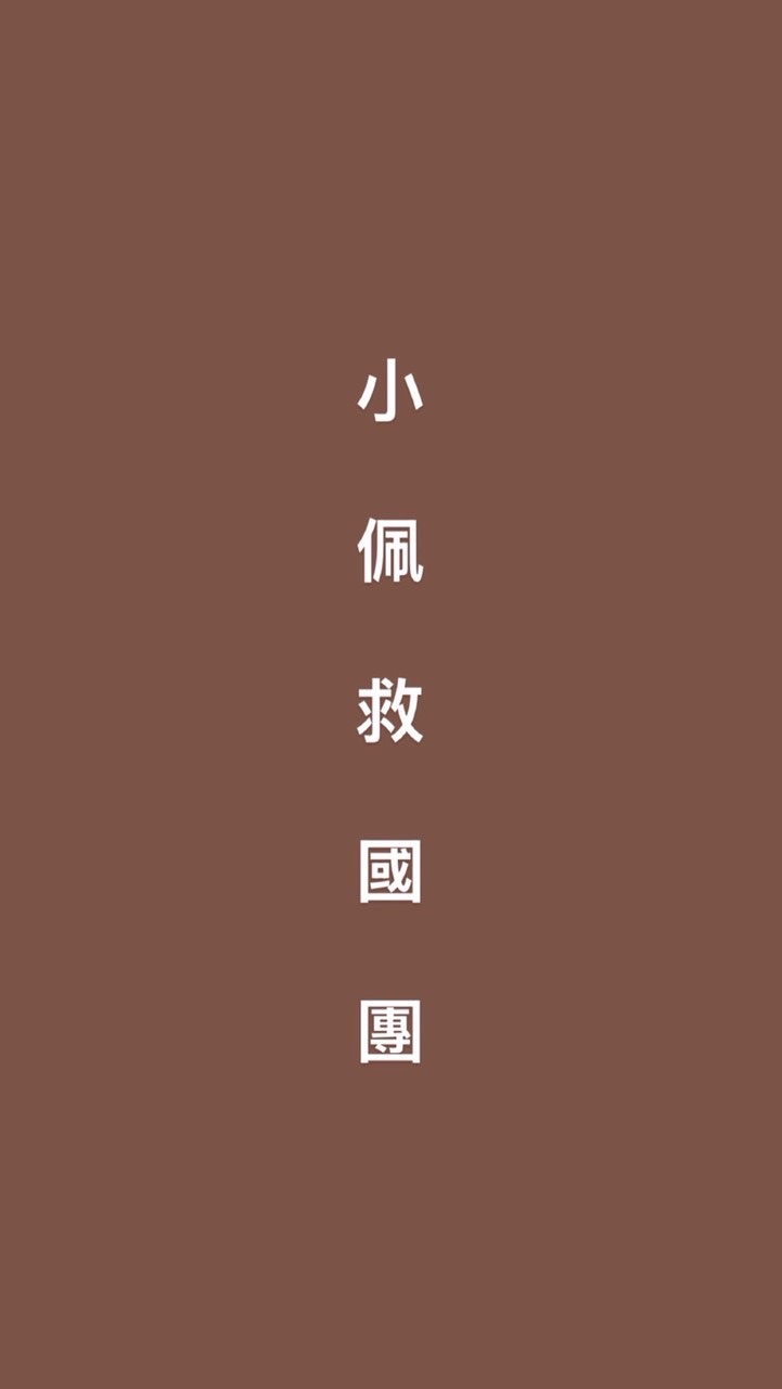 小佩救國團✨