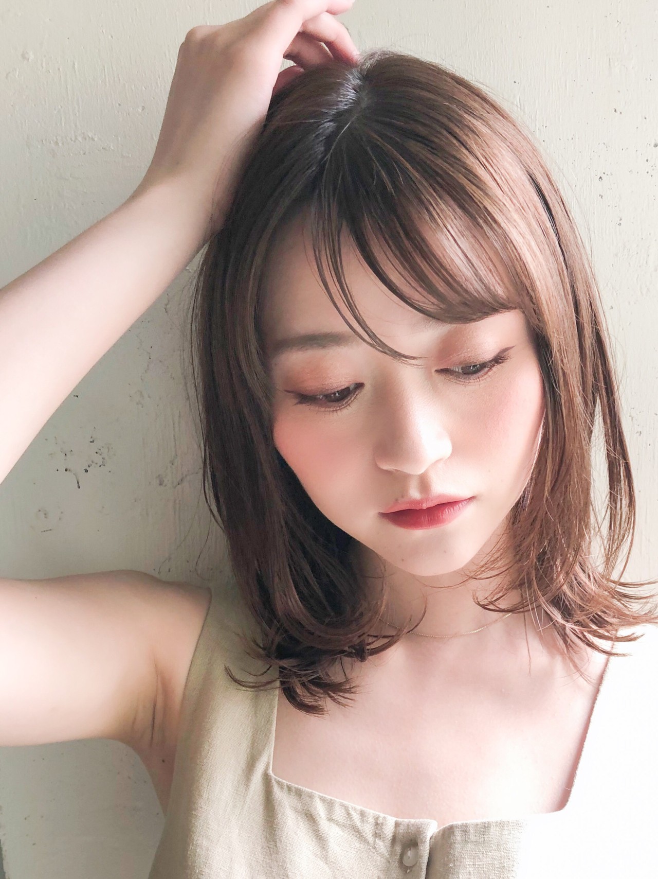 今伸ばしかけ風ヘアが可愛いと話題沸騰中