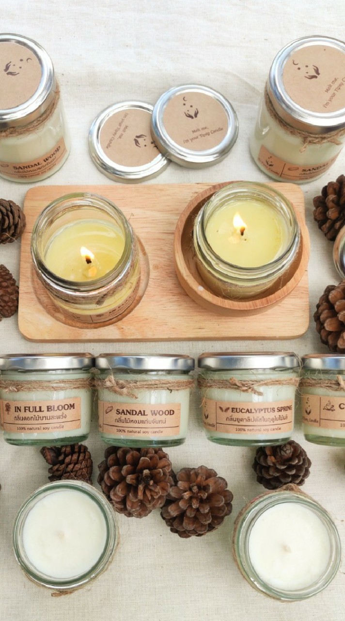 ตัวแทนเทียนหอม Tipsy Candle