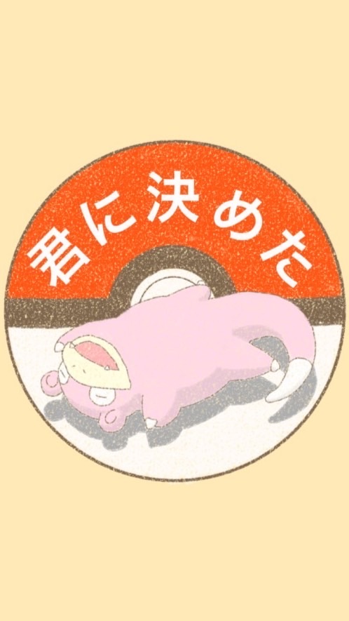 ◓君に決めた
